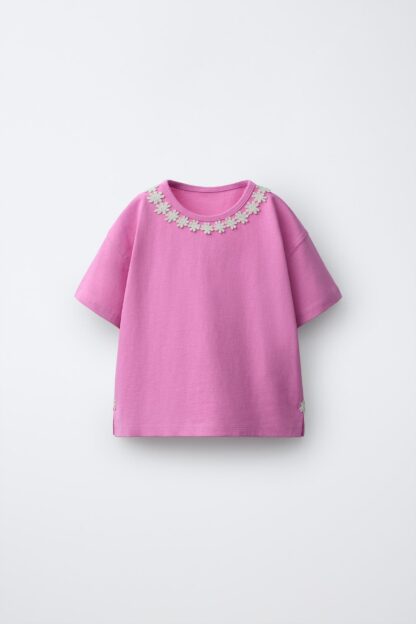 تیشرت دخترانه زارا - 00722701
