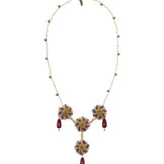 REÇİNE BONCUKLU CHOKER KOLYE
