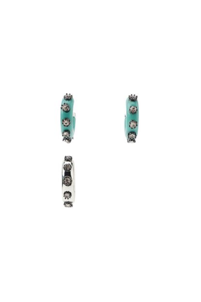 PARLAK TAŞLI HALKA VE EAR CUFF KÜPE SETİ