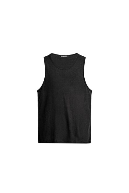 RELAXED FIT VİSKOZ-KETEN ATLET