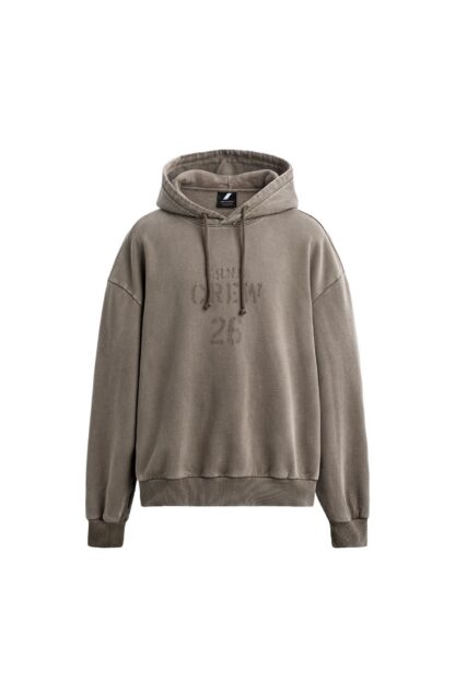 SOLUK EFEKTLİ RELAXED FIT ANTRENMAN SWEATSHIRTI