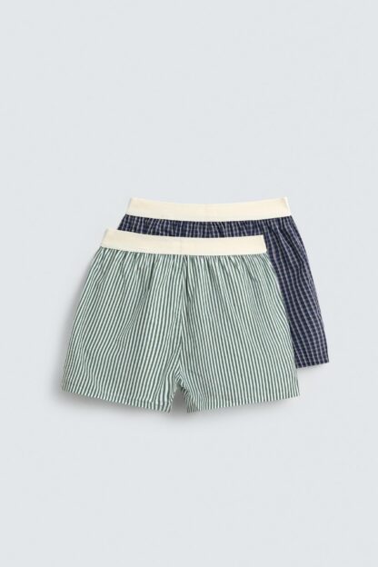2'Lİ PAKET KOMBİN POPLİN BOXER