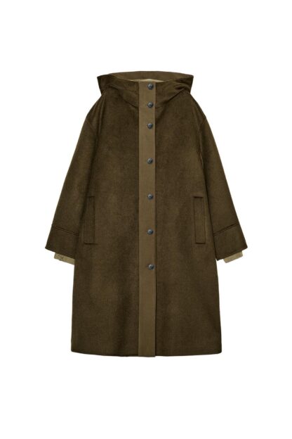 YÜN KARIŞIMLI PARKA ZW COLLECTION LIMITED EDITION