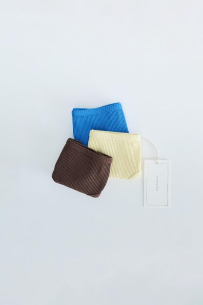 ZARA TIMELESS - 3'LÜ DÜZ RENK RİBANA KÜLOT PAKETİ