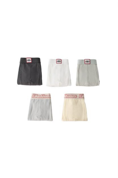 6-14 YAŞ/ 5'Lİ ETİKET DETAYLI BOXER PAKETİ