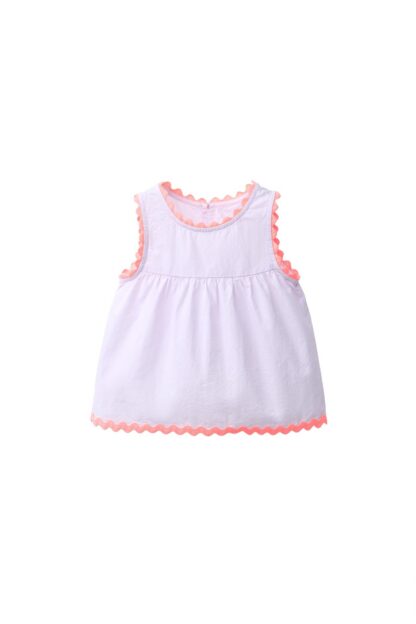 KONTRAST KIVRIMLI POPLİN ÜST CASA LAWA X ZARA KIDS