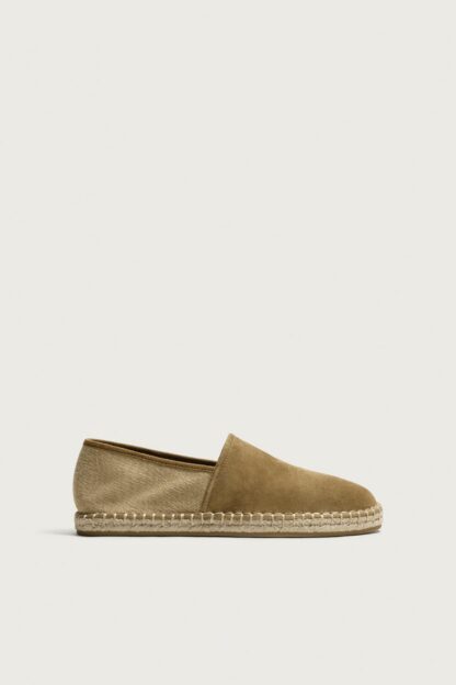 KOMBİNE DERİ ESPADRİL