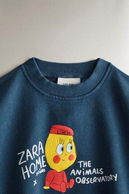 Limoncella x The Animals Observatory çocuk sweatshirtü