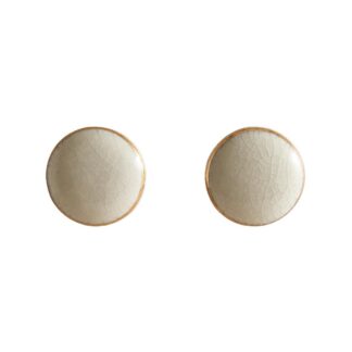 YUvarlak seramik kulp seti (2'li paket)