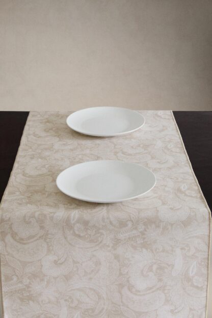 PAISLEY DESENLİ REÇİNELİ MASA RUNNER